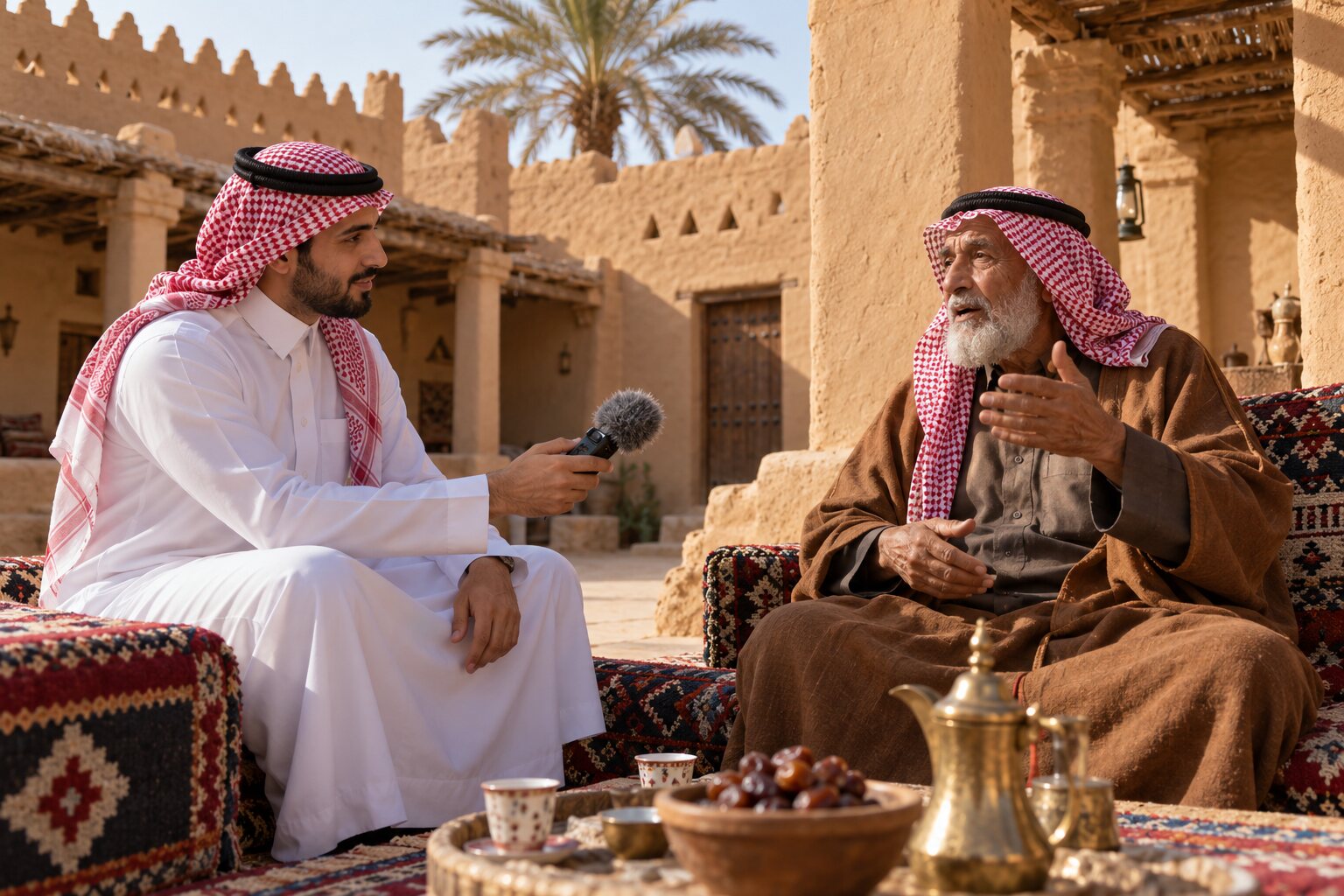 صورة توضيحية لتجربة الحكاية بصوت جديد